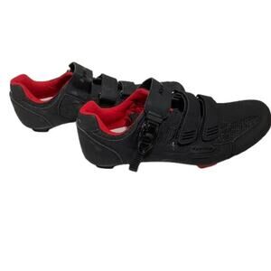 Kyedoo Men's Cycling Shoes Black/Red Size 47 - Performance, Sporty, Comfortable